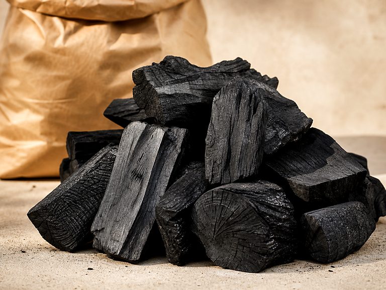 Древесный уголь берёзовый